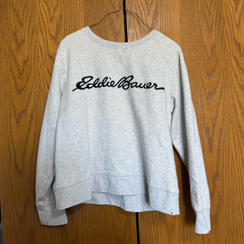 Gray Eddie Bauer Crewneck